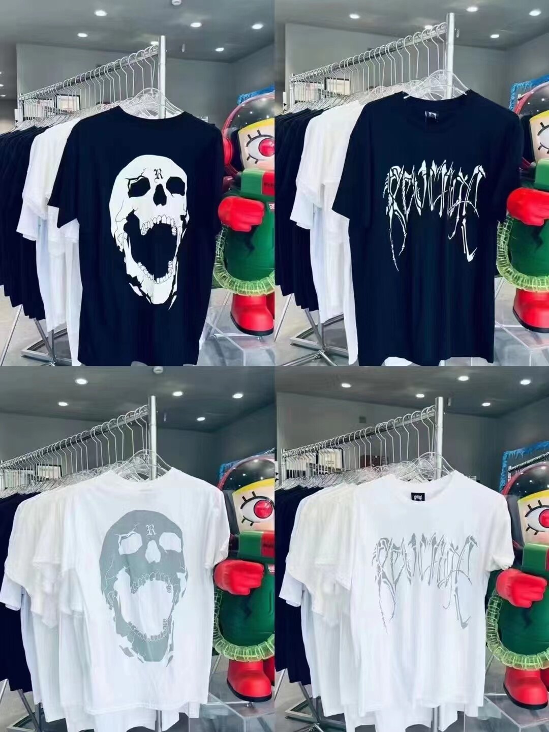 情侣宽松短袖Revenge美潮男女裝