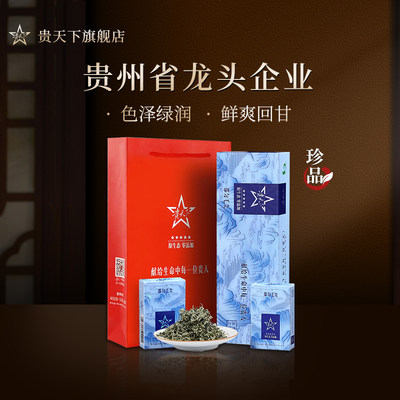 贵天下春季炒青送礼盒装新茶叶