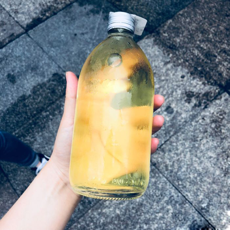 新款冰滴网红500毫升绮怡奶茶瓶