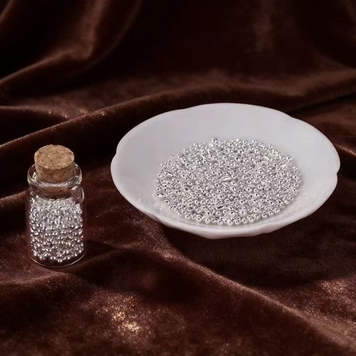 已售55W＋收藏饰品实心小银珠