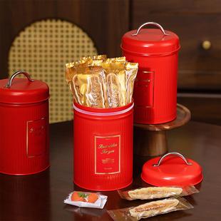 2026新年礼物盒糖盒马年礼盒空盒小号春节年货坚果糖果包装盒铁罐