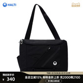 0012 电脑包H184 HALTI哈尔迪男女同款 商务运动织物耐用斜挎包