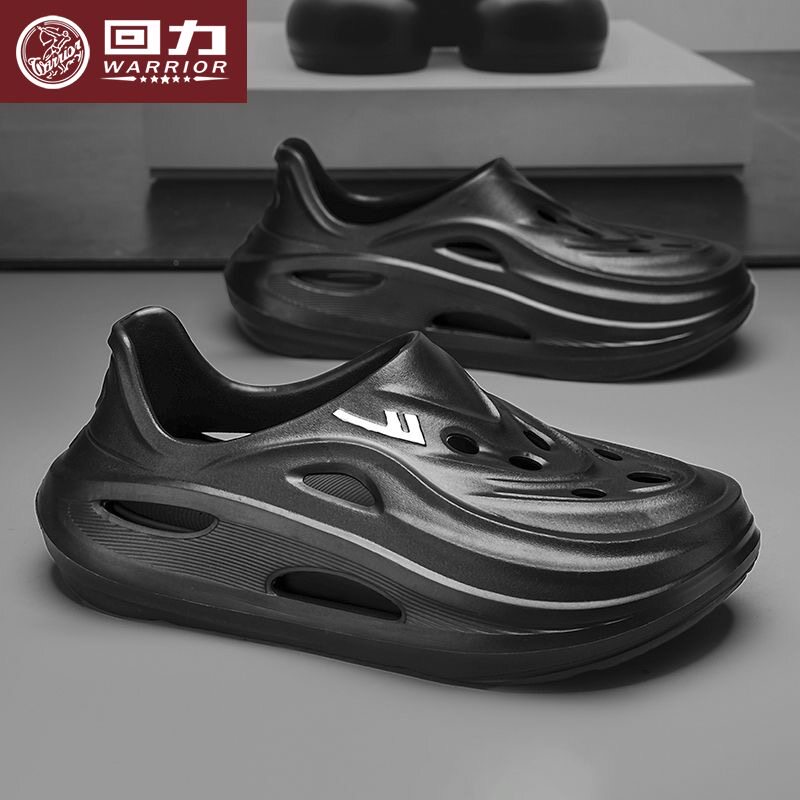 回力涉水鞋男士溯溪鞋男防滑防水美拉德洞洞鞋学生透气外穿耐磨