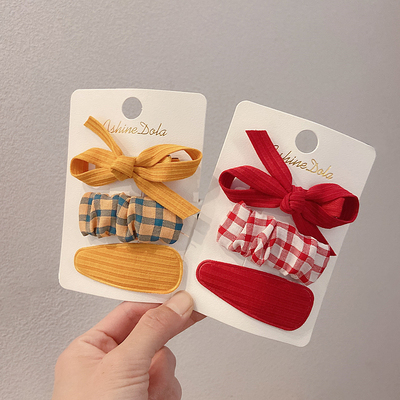 儿童蝴蝶结发夹可爱卡子头饰卡子头饰碎发BB夹小女孩发卡夹子公主