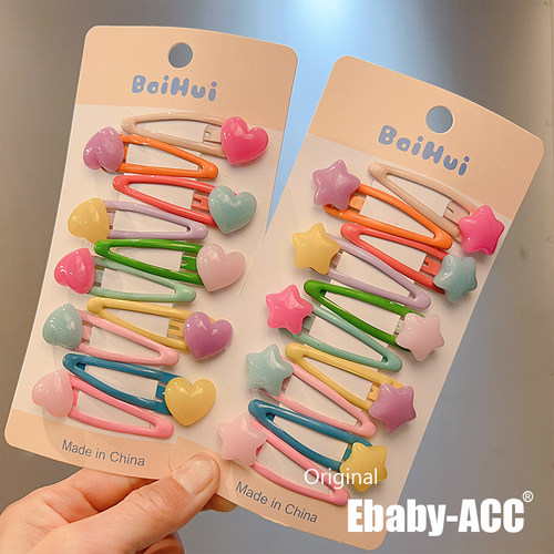 彩色甜美可爱女孩子不伤发发饰