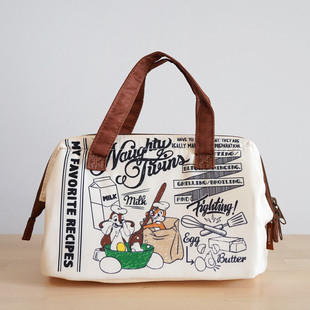 日单skater保温饭盒袋 可爱卡通三明治便当包 迷你学生儿童早餐包