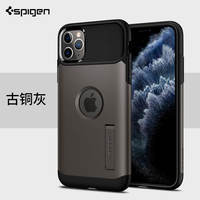【 Special Sale 】Spigen is suitable for Apple iphone11pro phone cases. 11promax full-package anti-drop protective case. New soft TPU simple and high-end hard shell men's matte case thumbnail 2