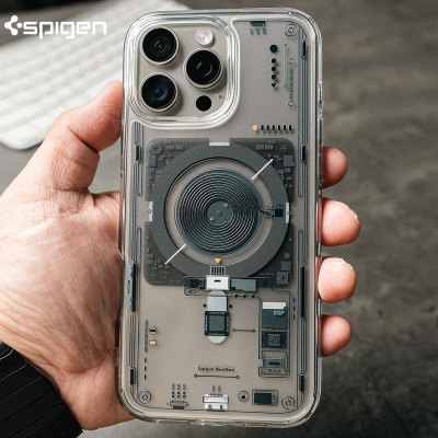 【3D立体特别款】Spigen 适用于苹果iphone16Pro Max手机壳Mag Safe磁吸保护套16pro硅胶全包防摔外壳透明