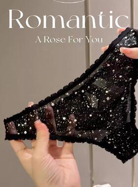 黑夜星河～美到我心坎儿里了好有纯欲氛围T字内裤穿上超级撩人！