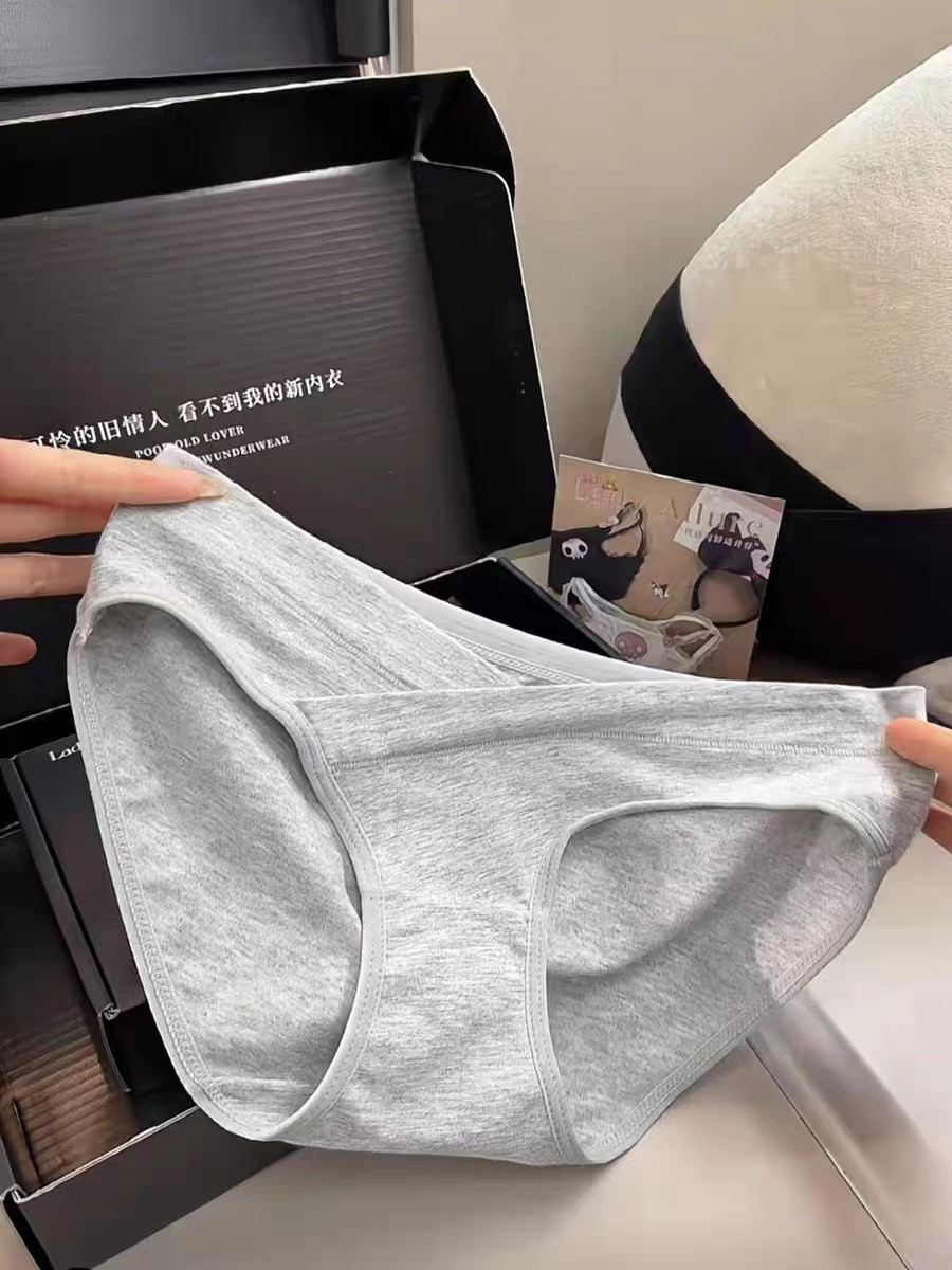 巨显腰细！小心机交叉性感纯棉低腰内裤~纯欲柔软舒适高弹力胖MM~,女士内衣/男士内衣/家居服,女三角裤,淘宝优惠券,粉丝福利购,淘宝优惠卷