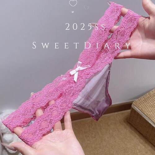 纯欲风蕾丝内裤女丁字裤性感低腰