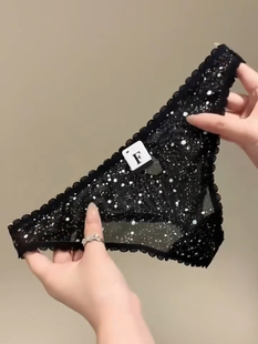 wei密同款满天星~美到我心坎儿里了!好有纯欲氛围好喜欢T字内裤