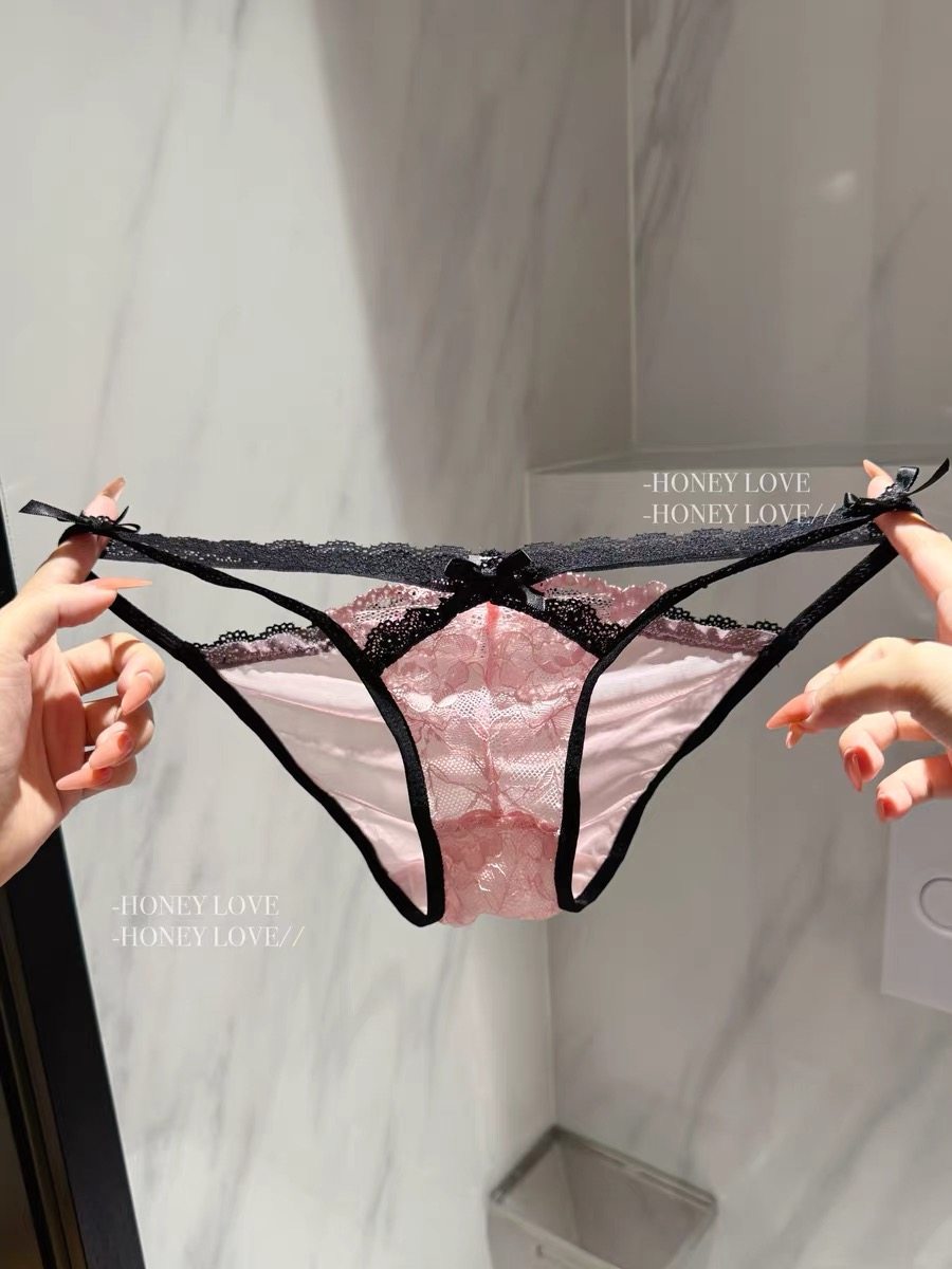 纯欲女士少女蕾丝内裤性感爆款交叉低腰细带透气镂空三角裤,女士内衣/男士内衣/家居服,女三角裤,淘宝优惠券,粉丝福利购,淘宝优惠卷