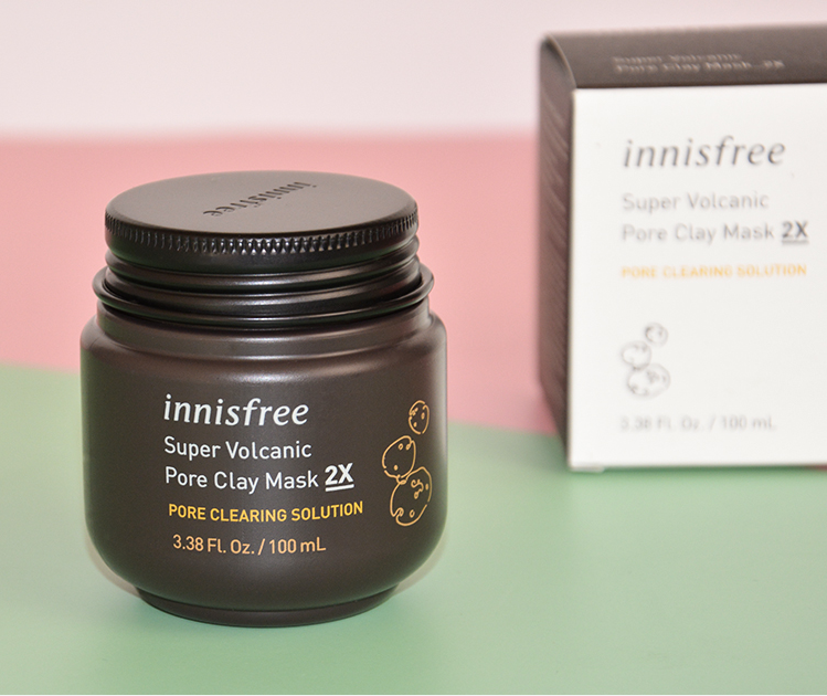 innisfree/悦诗风吟火山岩泥毛孔清洁倍净多效面膜清洁毛孔