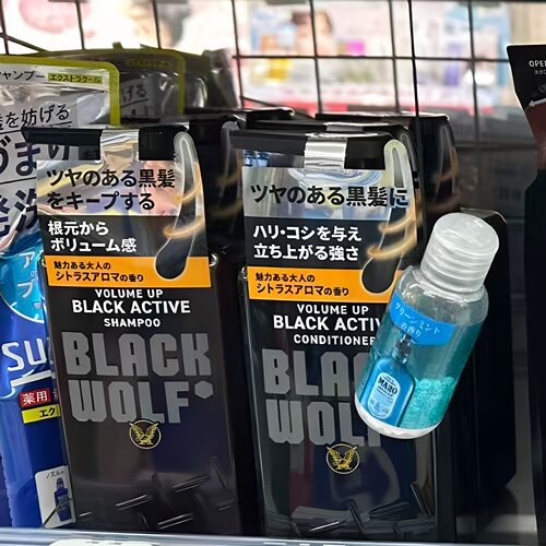 日本委托代买BLACK WOLF男士蓬松控油养发洗发水护发素护发精华