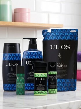 日本委托代买大塚制药ulos男士无硅油去屑除控油房t洗发水沐浴露