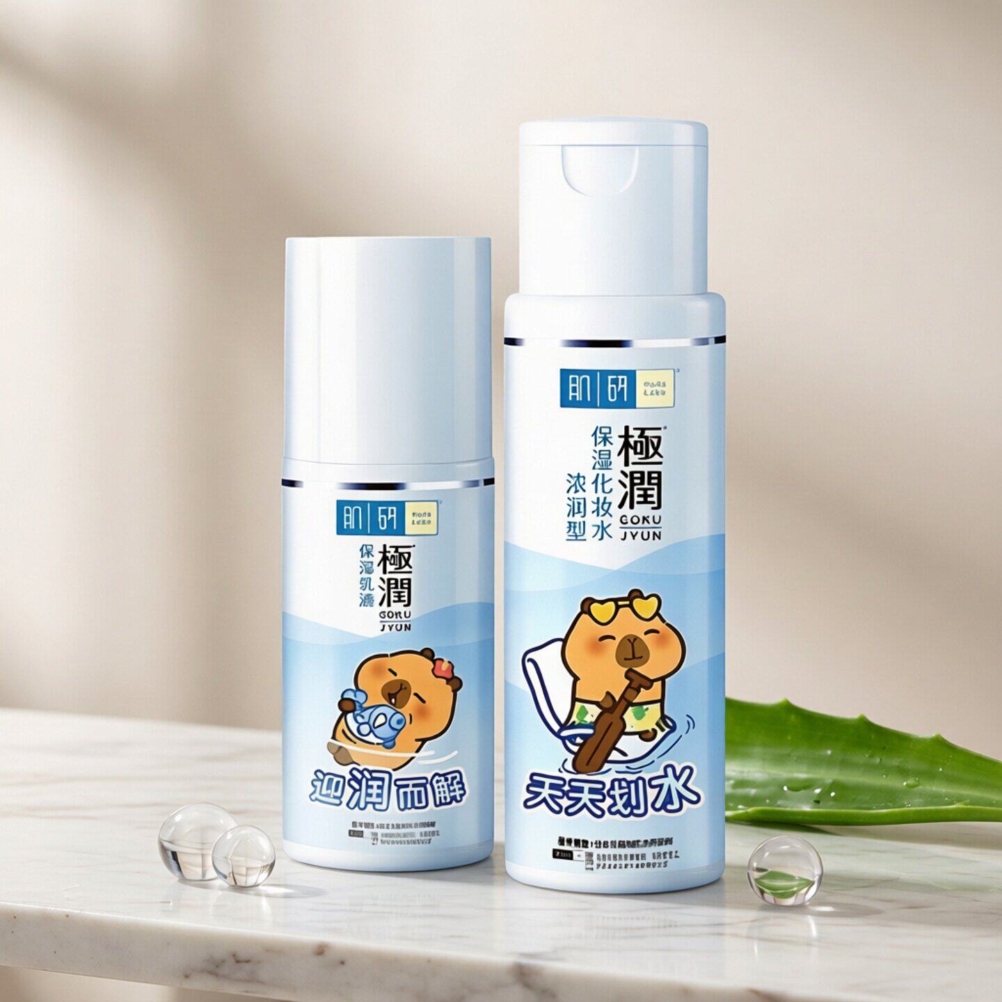 肌研极润保湿化妆水乳液洗面奶系列补水锁水滋润