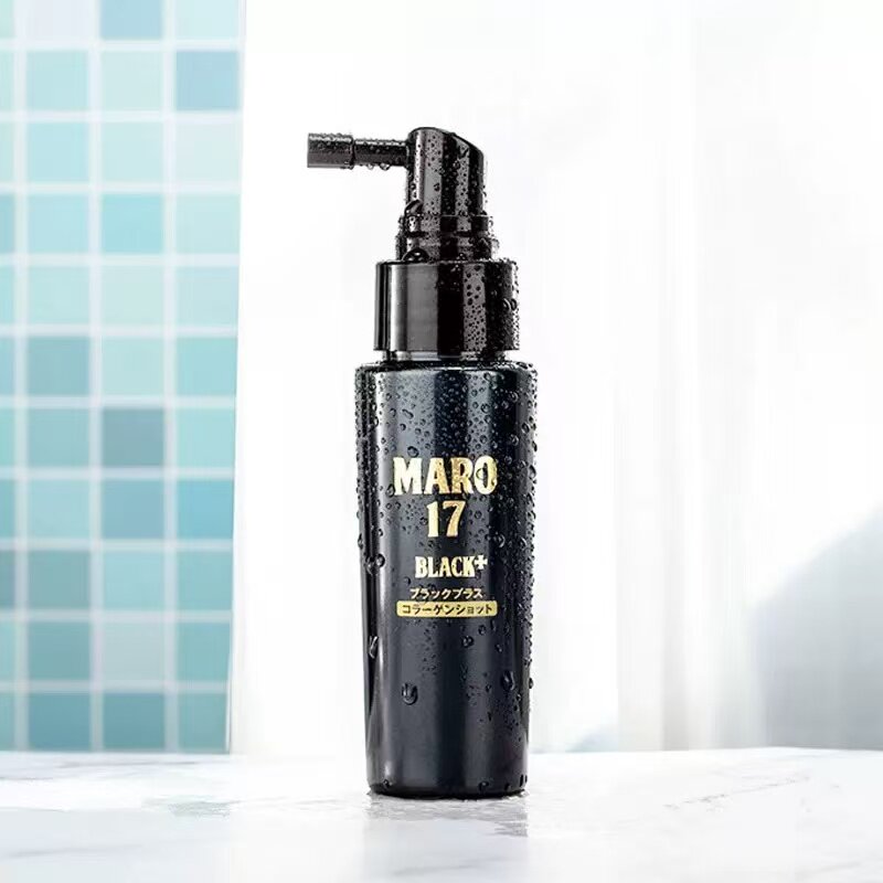 日本委托代买MARO摩隆男士黑发密发胶原蛋白高浓度4倍喷雾50ml