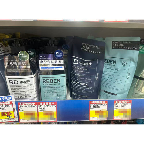 日本委托代买REDEN男士洗发水洗护液海洋麝香去异味控油去汗臭