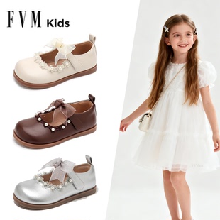 女童鞋子儿童公主小皮鞋2026新款春季春款女宝宝配裙子玛丽珍单鞋