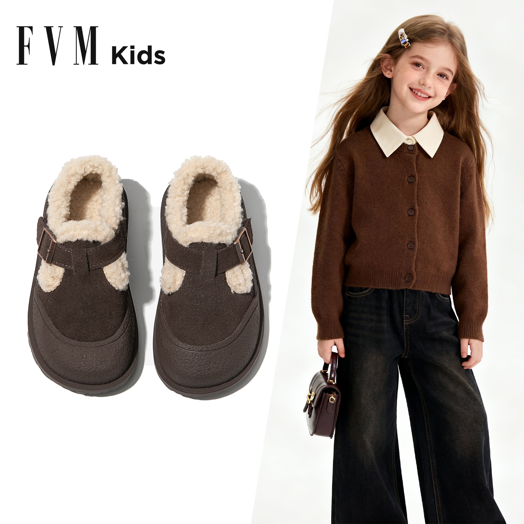 真皮秋冬款保暖雪地棉冬鞋大棉