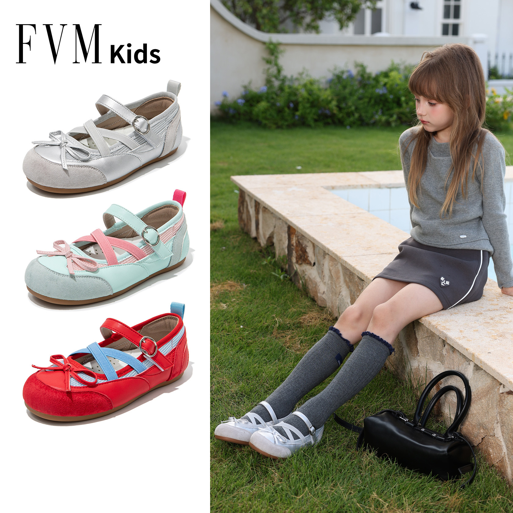 FVM夏季公主运动凉鞋女孩软底