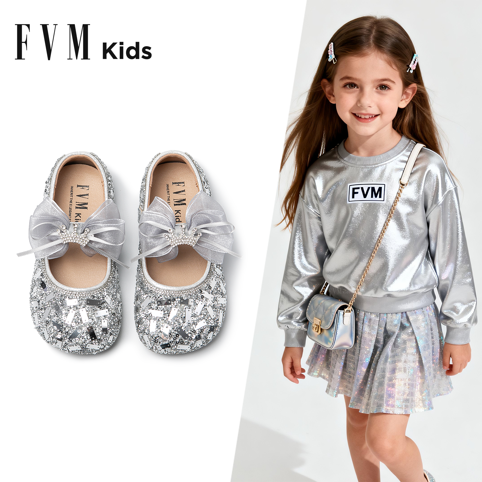 FVM女童鞋子儿童公主水晶小皮鞋2026新款春季软底艾莎小女孩单鞋,童鞋/婴儿鞋/亲子鞋,水晶/水钻鞋,淘宝优惠券,粉丝福利购,淘宝优惠卷