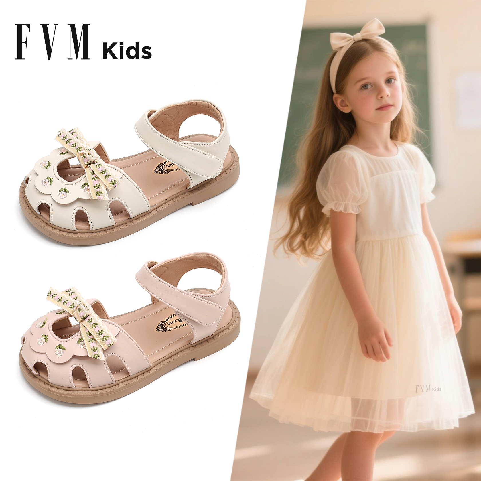 女童公主森系凉鞋宝宝小童沙滩