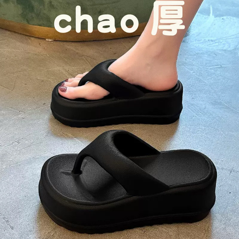 厚底人字拖女夏季外穿2025新款
