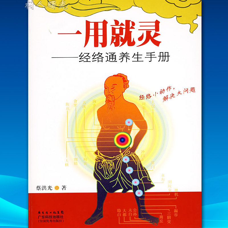 一用就灵 经络通养生手册 【含光盘】 蔡洪光 广东科学技术出版社