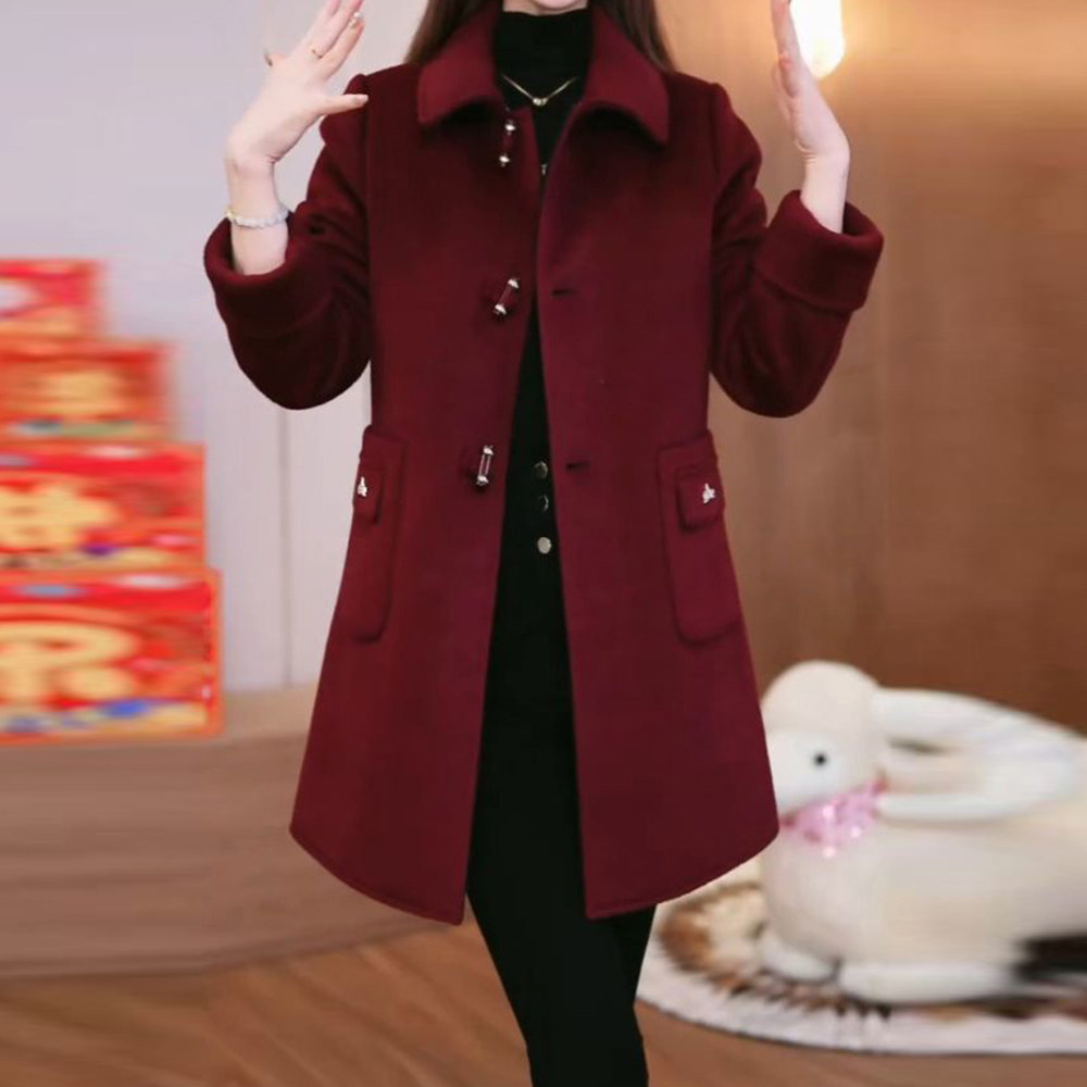 轻奢优雅双面穿羽绒服女2025冬季修身显瘦减龄遮肉中长款保暖外套,女装/女士精品,短外套,淘宝优惠券,粉丝福利购,淘宝优惠卷