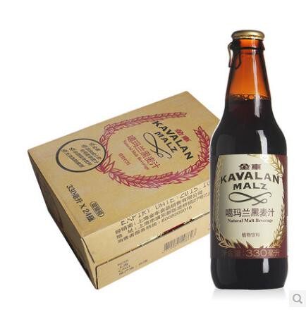 原装进口噶玛兰麦汁330ml*24瓶整箱玻璃瓶夏日饮品植物饮料