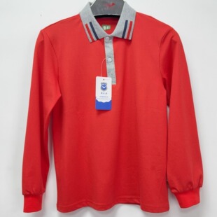 江门小学校服春秋长袖T恤衫运动校服蓬江江海恩平统一校服