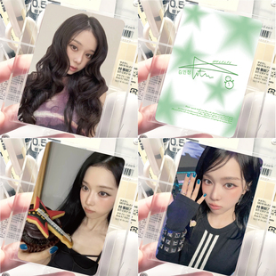 金冬天小卡周边拍立得照片winter专辑LOMO卡3寸圆角亮面明信片diy