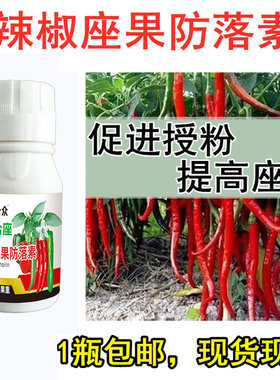 肥料辣椒授粉药辣椒开花不结果
