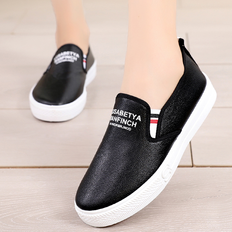 新款防滑学生一脚蹬老北京布鞋