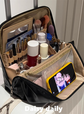 新款大容量化妆包分区外出立式便携旅行收纳洗漱2025新款可挂箱