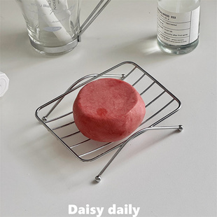 高级感镂空肥皂盒沥水香皂盒浴室卫生间不积水置物架台面肥皂架子