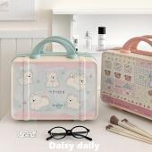 可爱西高地卡通化妆箱出差手提旅行箱大容量收纳轻便小型行李箱