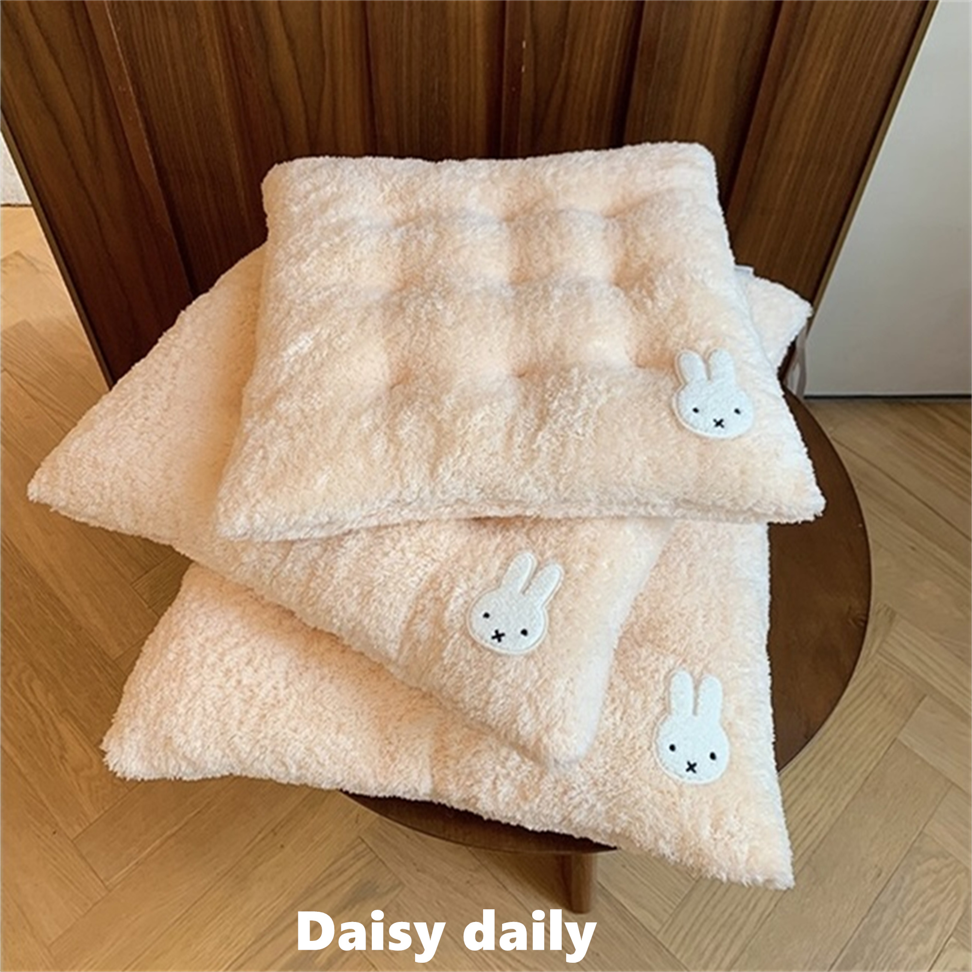 可爱米菲坐垫椅子垫秋冬加厚办公室椅垫单人沙发垫子屁垫宿舍凳子