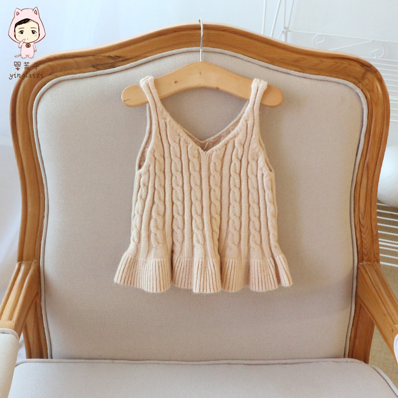 Pull fille à sans manches - Ref 2104280 Image 3