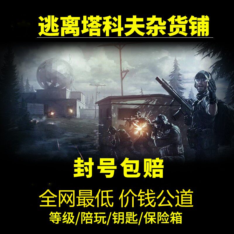 逃离塔科夫卢布.装备.陪玩.3STEAM
