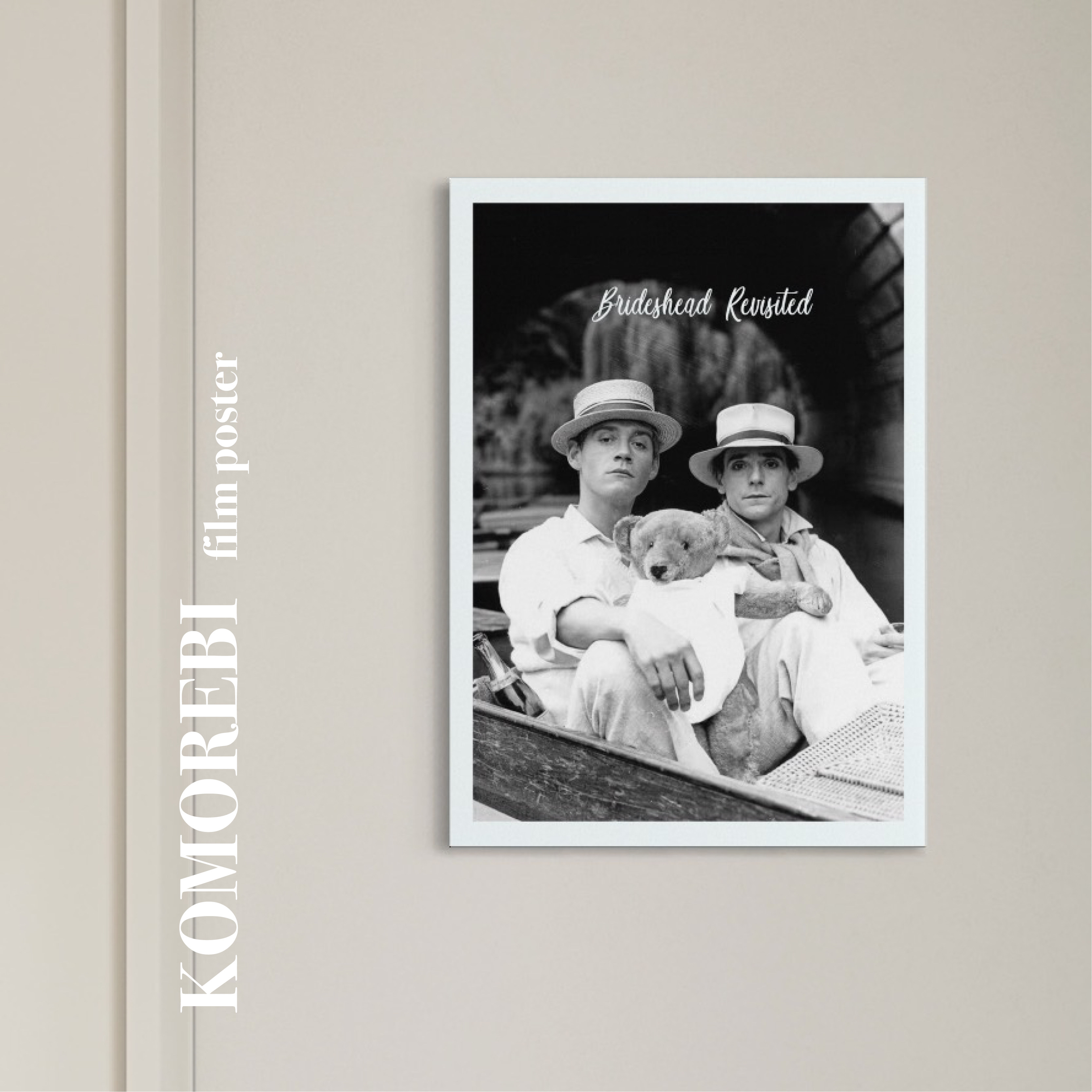 komorebi 原创1981版故园风雨后海报小众文艺装饰画