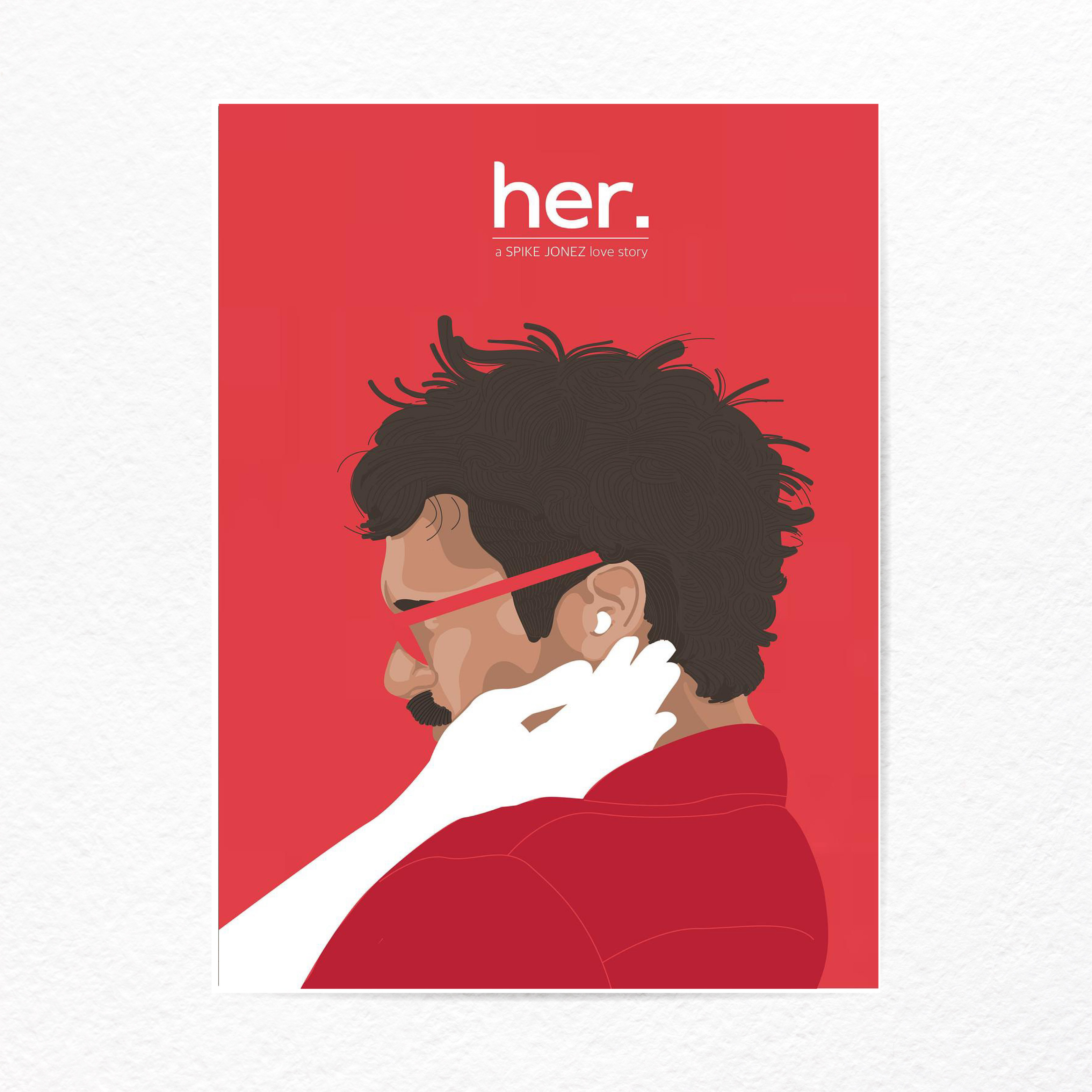 komorebi/ 小众文艺电影her她创意概念海报