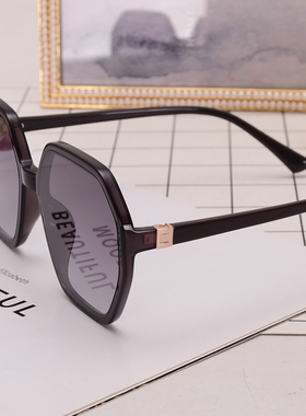时尚防晒多边形女款高清太阳镜