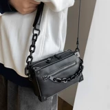 Брендовая небольшая дизайнерская сумка через плечо, коробка, японская сумка на одно плечо, цепь, тренд сезона