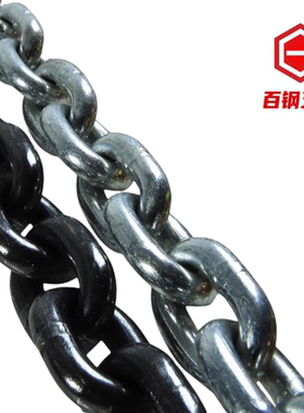 国标链条g80级锰钢起重吊索具铁链手拉葫芦链条桥用链条拖车链条