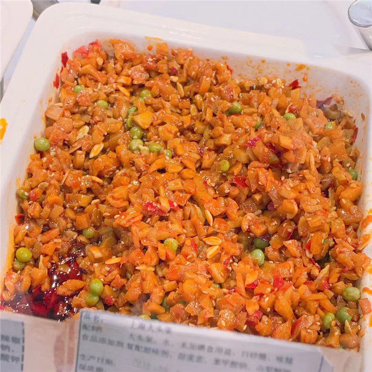 国内 代购 上海全国土特产店酱菜柜  五仁酱丁 250克