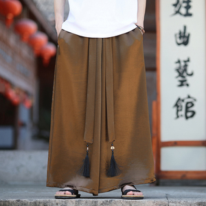缎面冰丝 垂感2026夏季风  阔腿裤长裤 休闲裤A2007-p68图片