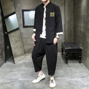 A1071爆款2021中国风 刺绣款 开衫套装 汉服套装p95图片